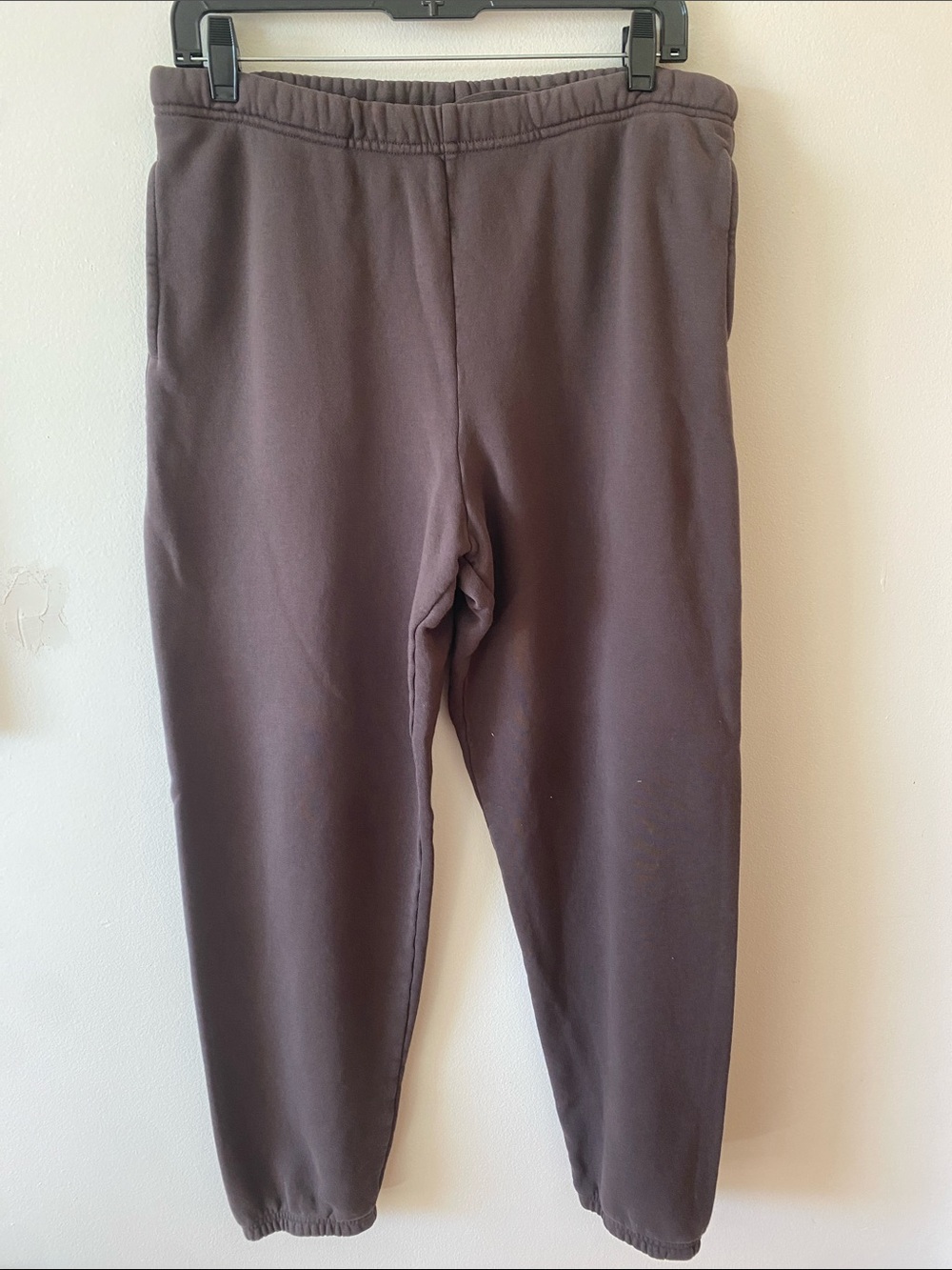NWOT Skims French Terry Cropped Sweatshirt Brown Size M - Picture 7 of 16
